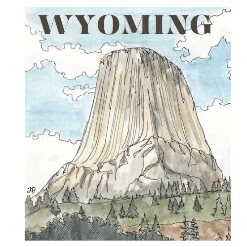 Devils Tower Sticker